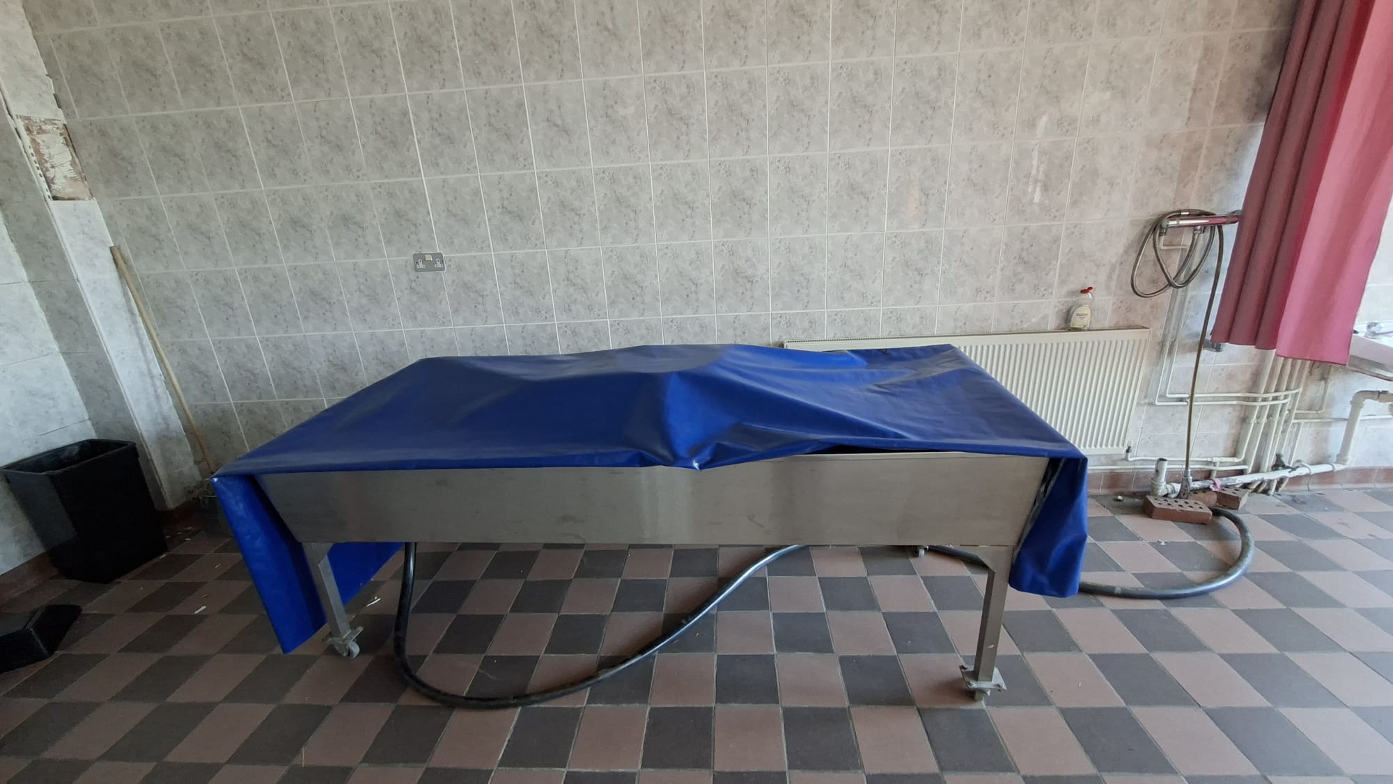mortuary table